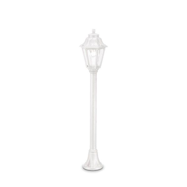 Ideal Lux DAFNE E27 Stehleuchte 23W ⌀220mm dimmbar Weiss IP55 CCT einstellbare Lichtfarbe 120454