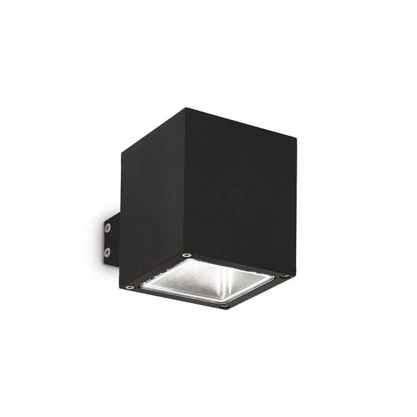 Ideal Lux SNIF SQUARE Wandleuchte G9 dimmbar Schwarz IP44 123080