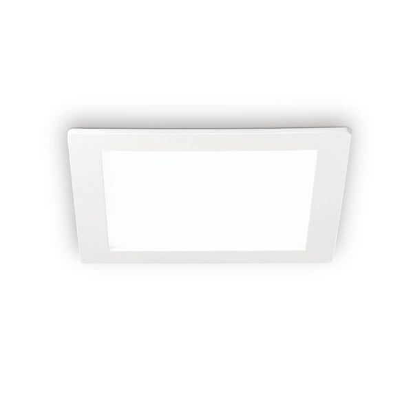 Ideal Lux GROOVE LED Einbauleuchte 10W Weiss warmweiss 123981