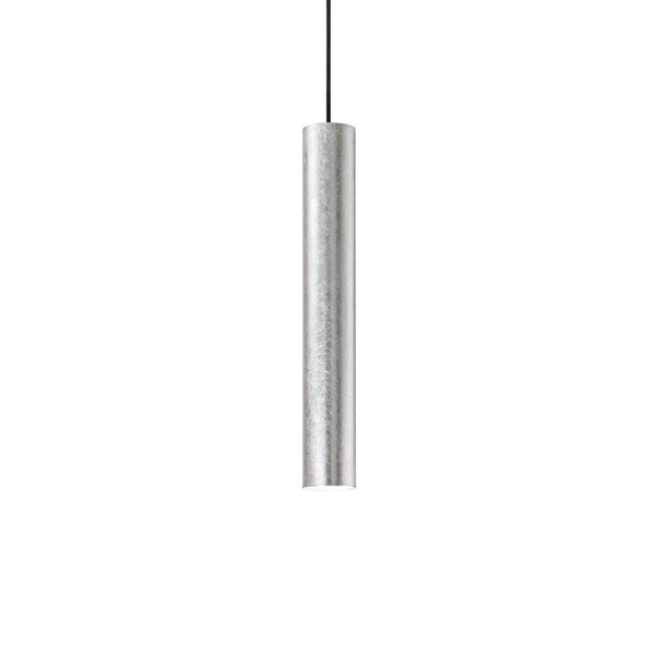 Ideal Lux LOOK GU10 Pendelleuchte ⌀60mm dimmbar Silber warmweiss 141800