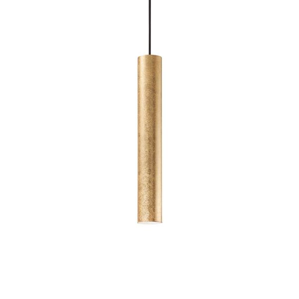 Ideal Lux LOOK GU10 Pendelleuchte ⌀60mm dimmbar Gold warmweiss 141817