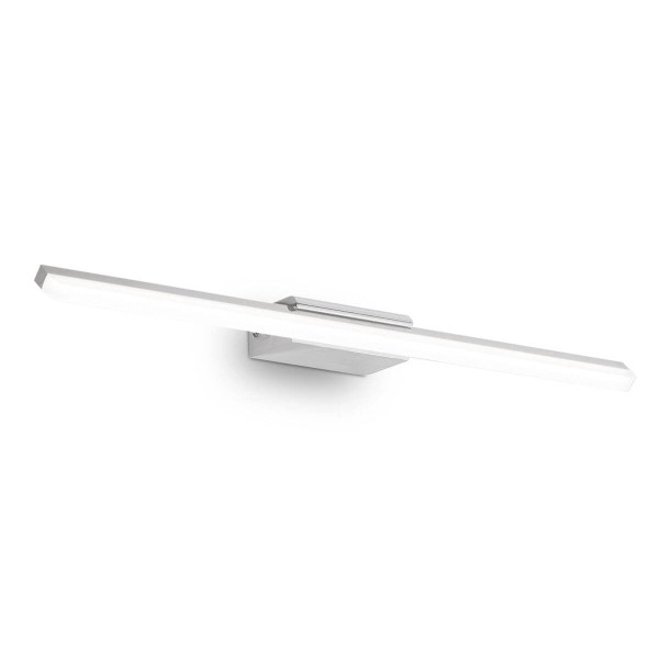 Ideal Lux RIFLESSO LED Wandleuchte 17W Chrom IP44 warmweiss 142265