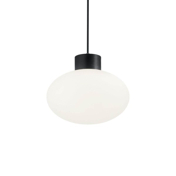 Ideal Lux CLIO Pendelleuchte E27 ⌀90mm dimmbar Schwarz IP44 144245