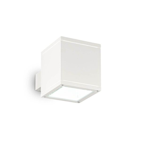 Ideal Lux SNIF SQUARE Wandleuchte G9 dimmbar Weiss IP44 144276