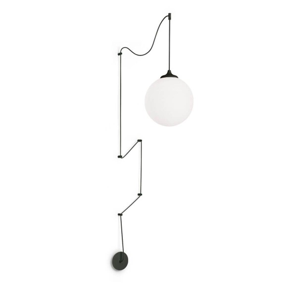 Ideal Lux BOA Pendelleuchte E27 ⌀300mm dimmbar Schwarz 160856