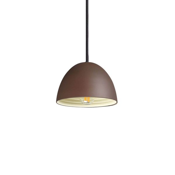 Ideal Lux FOLK Pendelleuchte E27 ⌀180mm dimmbar Rostfarben 174204