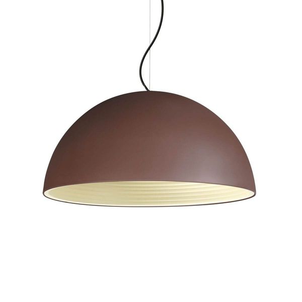 Ideal Lux FOLK Pendelleuchte E27 ⌀500mm dimmbar Rostfarben 174228