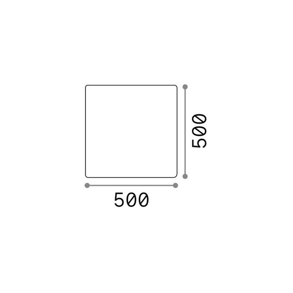 Ideal Lux LUNA Stehleuchte E27 dimmbar Weiss IP44 191607