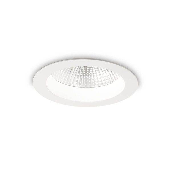 Ideal Lux BASIC LED Einbauleuchte 15W ⌀144mm Weiss neutralweiss 193366