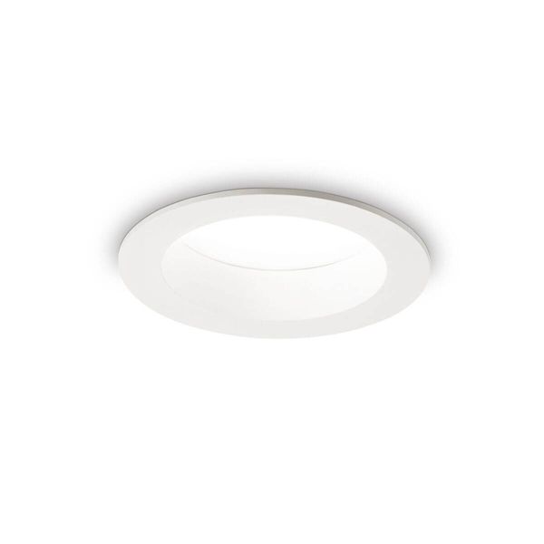 Ideal Lux BASIC LED Einbauleuchte 10W ⌀103mm Weiss neutralweiss 193403