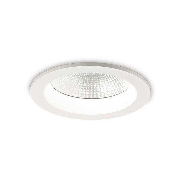 Ideal Lux BASIC LED Einbauleuchte 30W ⌀183mm Weiss warmweiss 193489