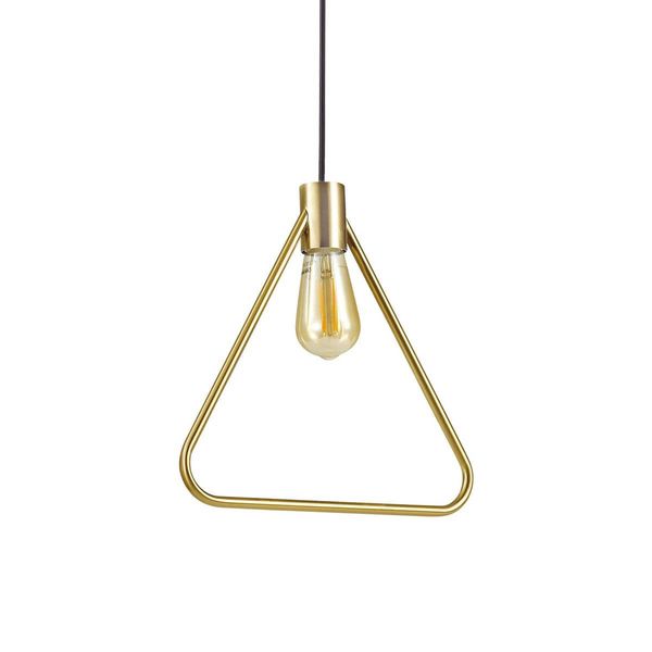 Ideal Lux ABC Pendelleuchte E27 dimmbar Messing 207834