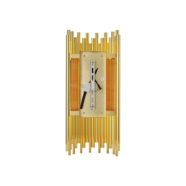 Ideal Lux PAN Wandleuchte E14 2-fach dimmbar Gold 208794