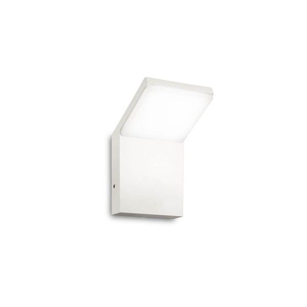 Ideal Lux STYLE LED Wandleuchte 9W Weiss IP54 neutralweiss 221502