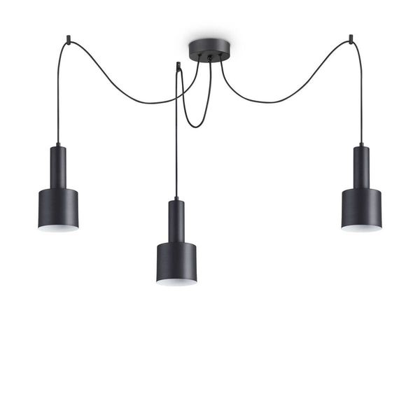 Ideal Lux HOLLY Pendelleuchte E27 3-fach dimmbar Schwarz 231594