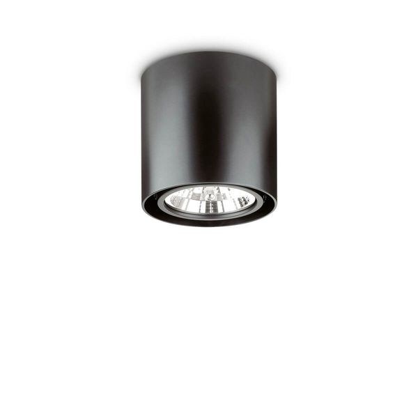 Ideal Lux MOOD GU10 Deckenleuchte ⌀150mm dimmbar Schwarz warmweiss 243450