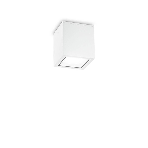 Ideal Lux TECHO Deckenleuchte GU10 dimmbar Weiss IP54 251561