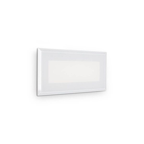 Ideal Lux INDIO LED Einbauleuchte 8W Weiss IP65 warmweiss 255804