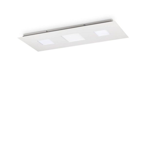 Ideal Lux RELAX LED Deckenleuchte 58W dimmbar Weiss warmweiss 255934