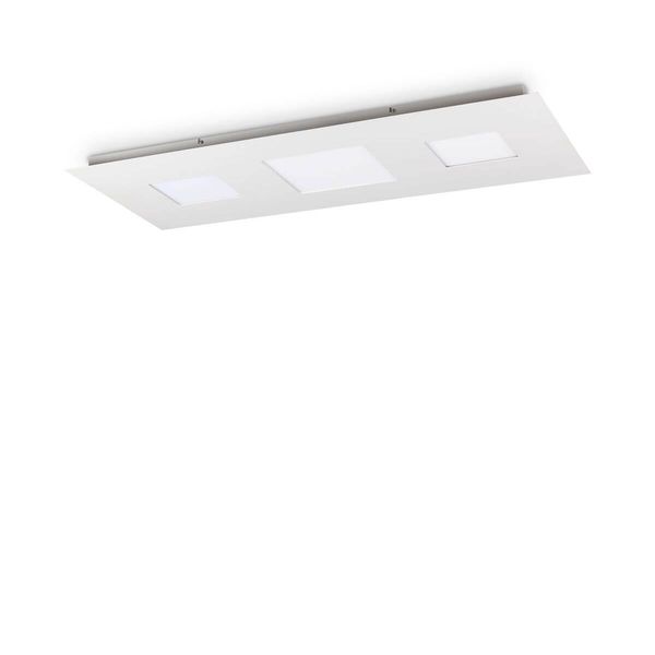 Ideal Lux RELAX LED Deckenleuchte 78W dimmbar Weiss warmweiss 255941