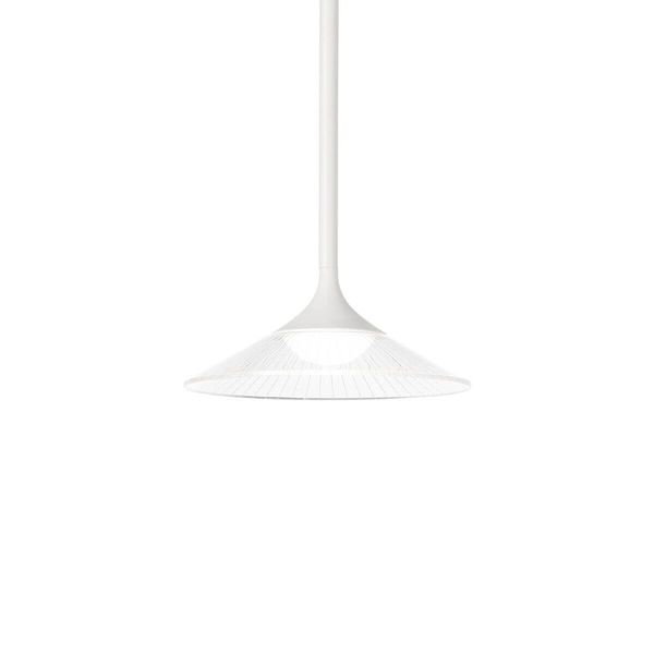 Ideal Lux TRISTAN LED Pendelleuchte 5W ⌀180mm Weiss warmweiss 256429