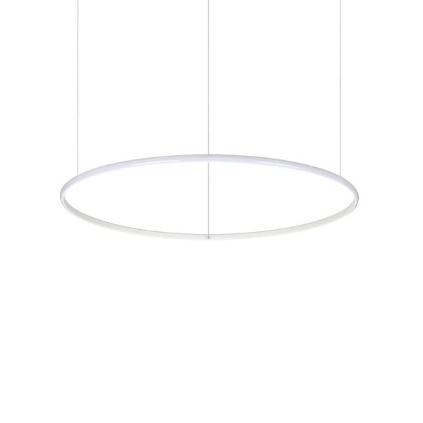 Ideal Lux HULAHOOP LED Pendelleuchte 41W ⌀815mm Weiss warmweiss 258768