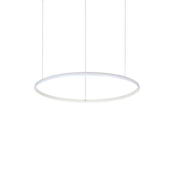 Ideal Lux HULAHOOP LED Pendelleuchte 31W ⌀610mm Weiss warmweiss 258775