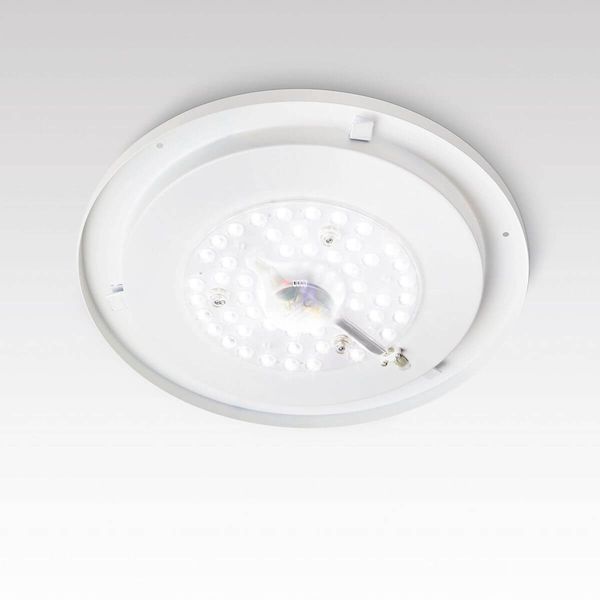 Ideal Lux LEVEL LED Deckenleuchte 22,5W ⌀400mm Weiss warmweiss 261164