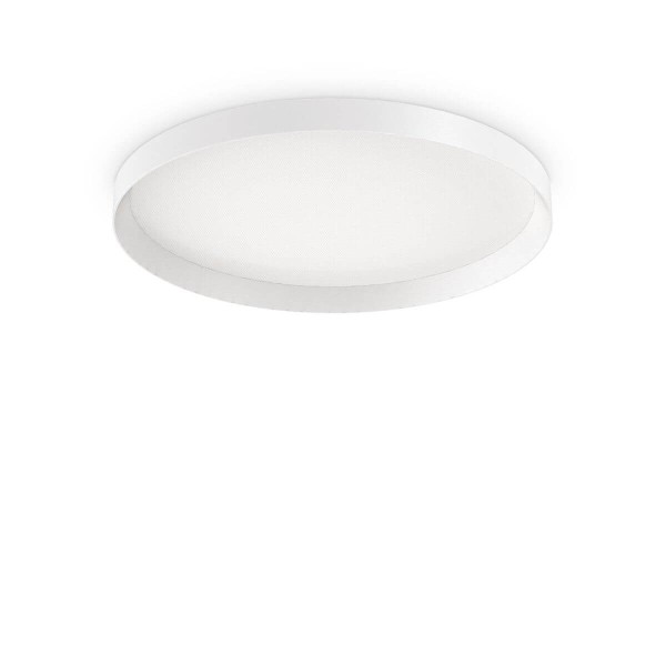 Ideal Lux FLY LED Deckenleuchte 53W ⌀600mm Weiss IP40 warmweiss 270302