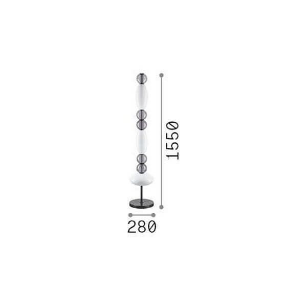 Ideal Lux LUMIERE LED Stehleuchte 58W ⌀280mm Weiss warmweiss 314198