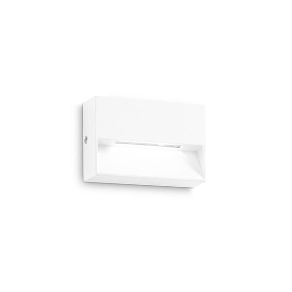 Ideal Lux DEDRA LED Wandleuchte 1,5W Weiss IP65 warmweiss 316901