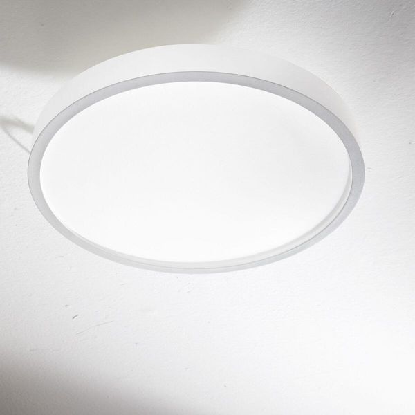 Ideal Lux RAY LED Deckenleuchte 26W ⌀400mm Weiss IP44 CCT einstellbare Lichtfarbe 318264