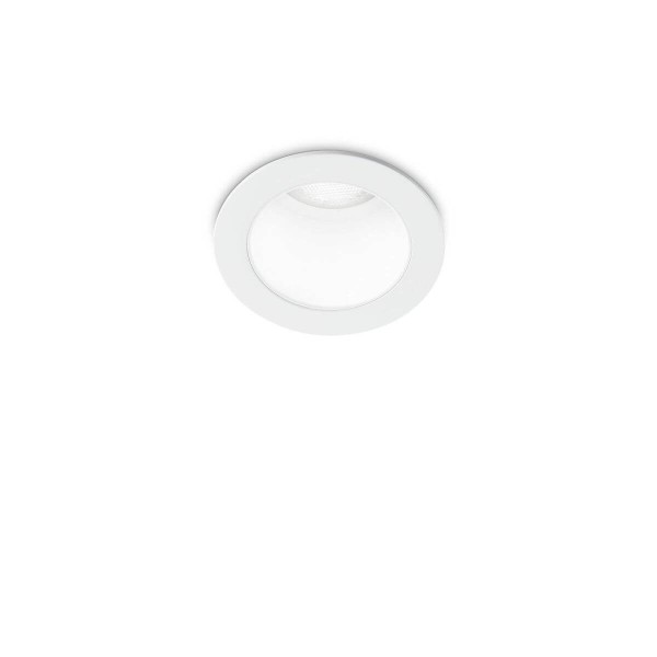 Ideal Lux QUARK LED Einbauleuchte 3W ⌀28mm Weiss warmweiss 327488