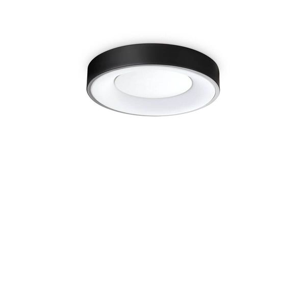 Ideal Lux PLANET LED Deckenleuchte 17W ⌀300mm Schwarz warmweiss 328140