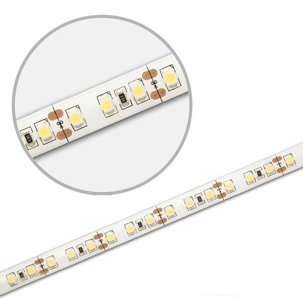 ISOLED LED SIL830 Flexband Streifen, 12V, 9,6W, IP66, warmweiß, 120 LED/m