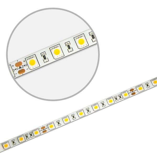 ISOLED LED SIL840 Flexband Streifen, 24V, 14,4W, IP20, neutralweiß, 60 LED/m