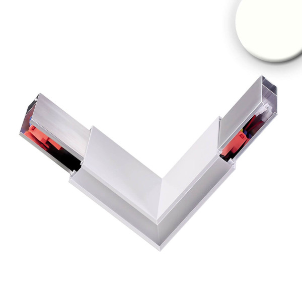 ISOLED Eckverbinder 90° prismatisch für Hängeleuchte Linear Up+Down, 3W, weiß, neutralweiß