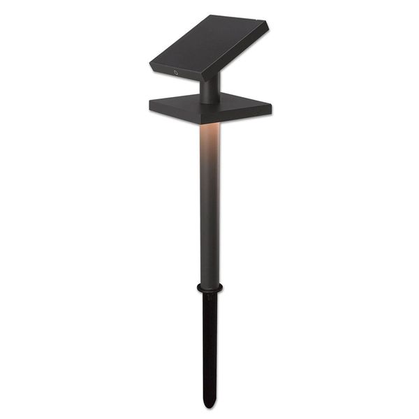 ISOLED LED SOLAR Weg- und Gartenleuchte mit Helligkeitssensor, 1.3W, IP54, warmweiß