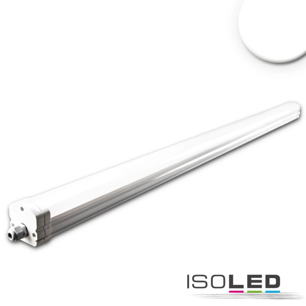 ISOLED LED Linearleuchte mit HF-Bewegungssensor 160cm, 45W, IP65, neutralweiß