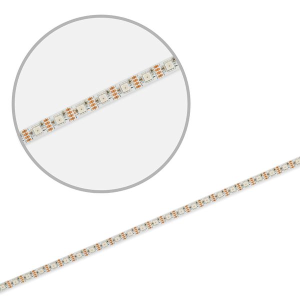 ISOLED LED WS2815 Digital SPI Flexband Streifen, 12V, 8W, IP20, RGB, 62 LED/m