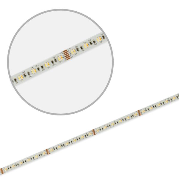 ISOLED LED AQUA RGB+WW+KW Flexband Streifen, 24V, 20W, IP68, 5in1 Chip, 60, LED/m