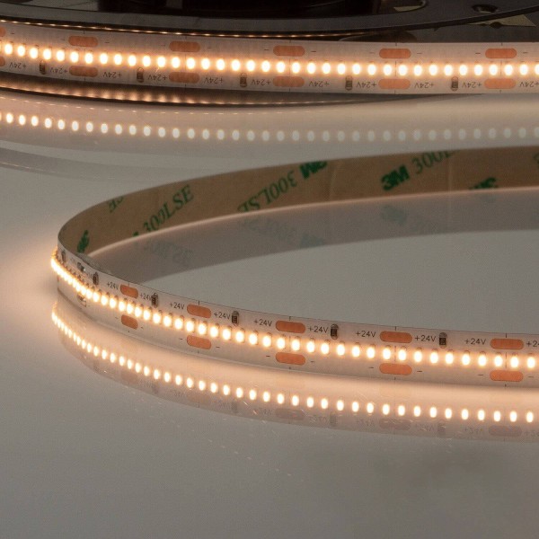 ISOLED LED CRI930 Linear8 Flexband Streifen, 24V, 22W, IP20, warmweiß, 350 LED/m