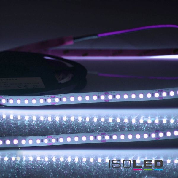 ISOLED LED CRI Food Flexband Streifen Fish, 24V, 14,4W, IP54 Nano beschichtet, 140 LED/m