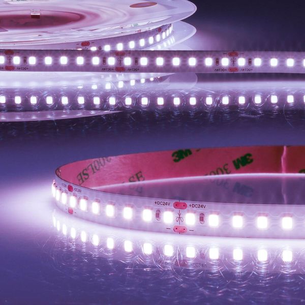 ISOLED LED CRI Food Flexband Streifen Vegetable, 24V, 14,4W, IP54 Nano beschichtet, 130 LED/m