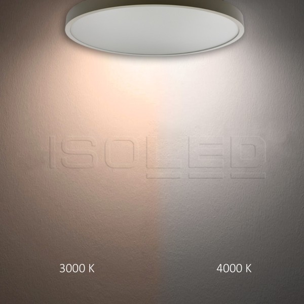 ISOLED LED Hängeleuchte DN800, weiß, UGR<19 2H, 60W-70W, ColorSwitch 2700-3000-4000K, dimmbar