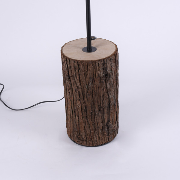 JUST LIGHT BARK Stehleuchte E27 max.40W Braun/Cremeweiß 11234-79