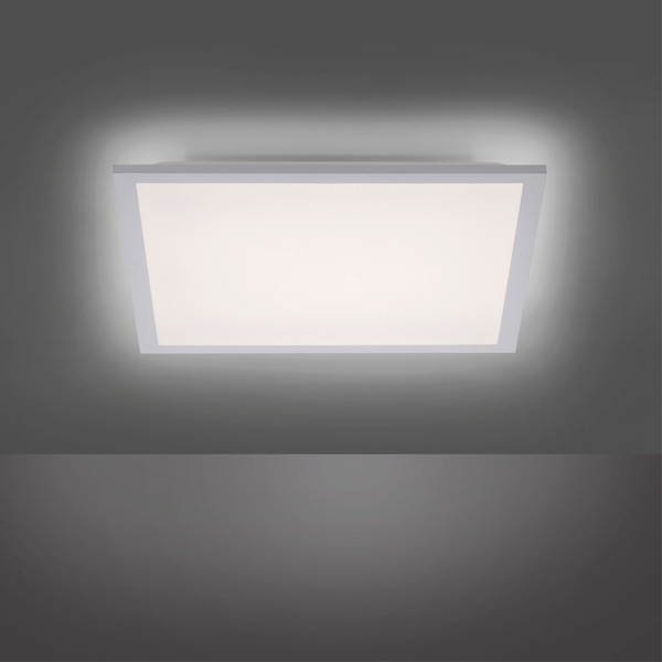 JUST LIGHT FLAT LED Deckenleuchte Warmweiss 17W Weiß 12201-16