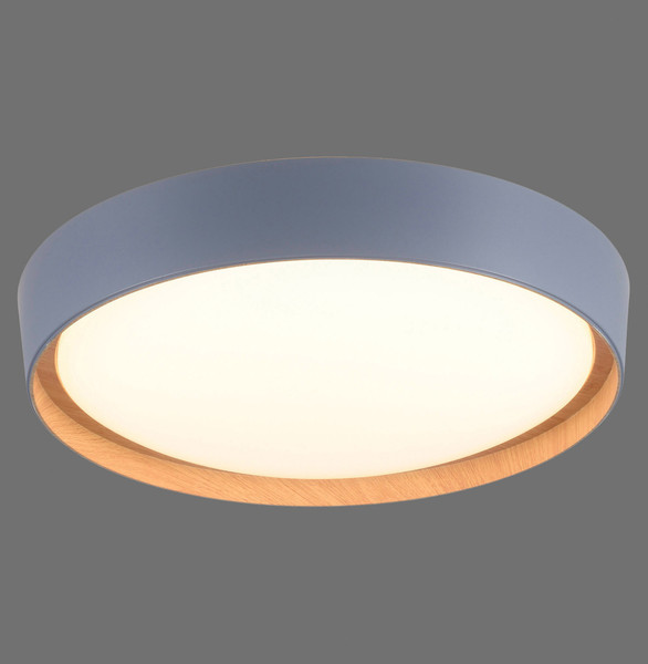 JUST LIGHT EMILIA LED Deckenleuchte Warmweiss 29W Grau/Weiß 14347-15