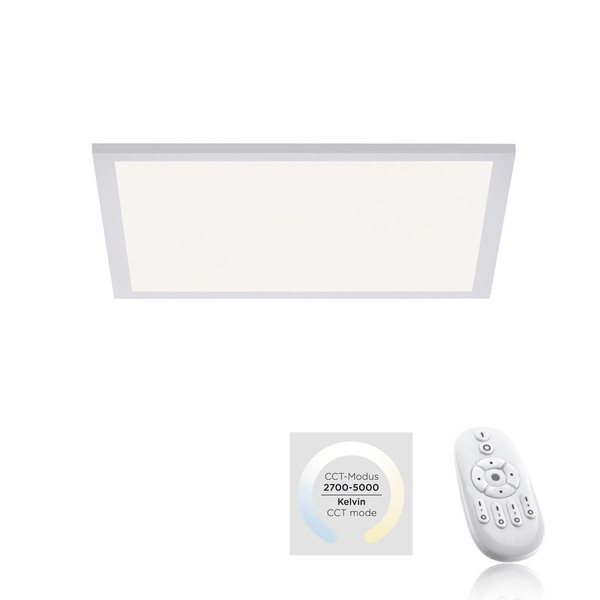 JUST LIGHT FLAT LED Deckenleuchte Steuerbare Lichtfarbe 24W Weiß 14531-16