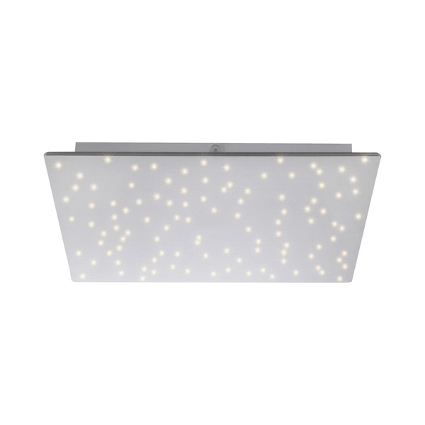 JUST LIGHT SPARKLE LED Deckenleuchte Steuerbare Lichtfarbe 18W Silber 14671-55